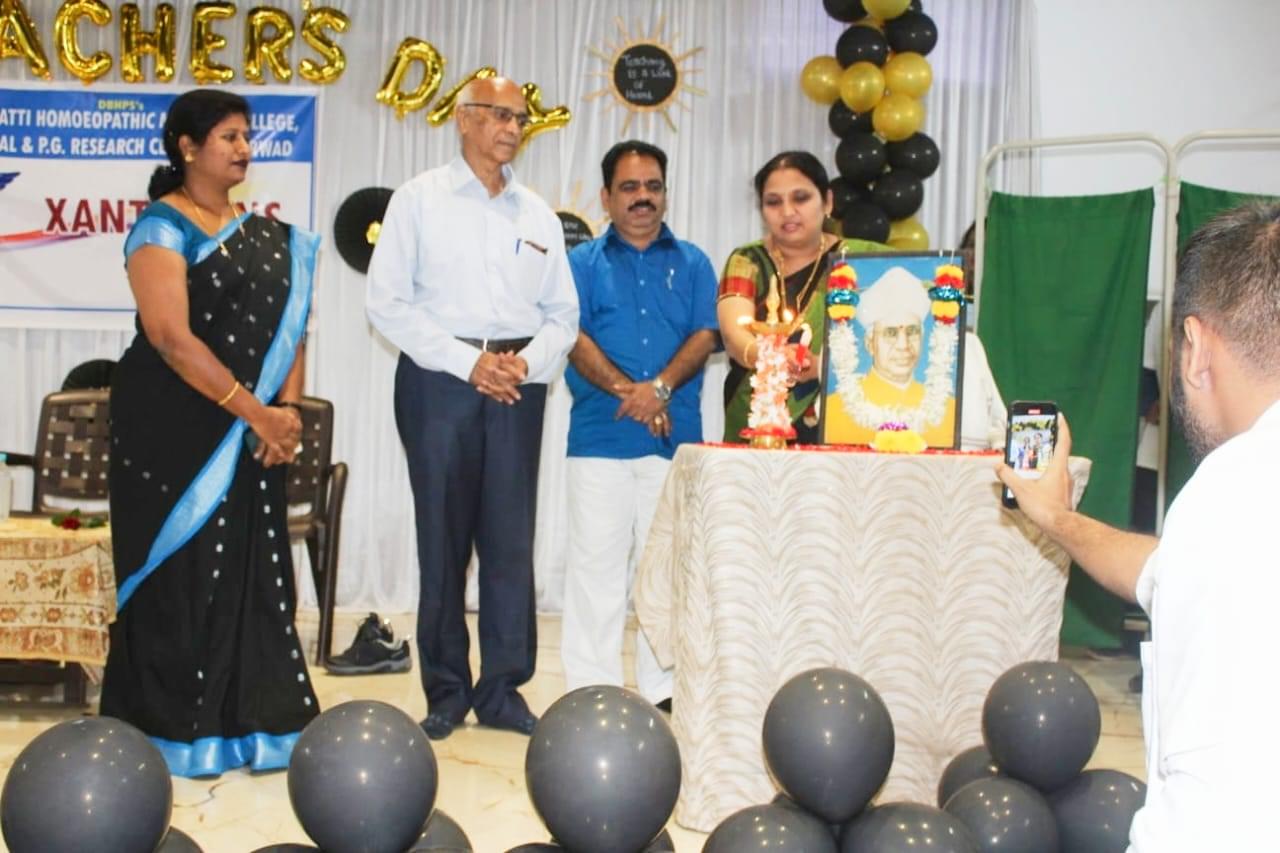 Dr. B.D. Jatti Homoeopathic Medical College, Hospital & Post Graduate Research Centre Dharwad Teachers Day Celebration photo 4